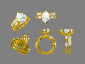 Custom Made Engagement Ring Set: (Money)