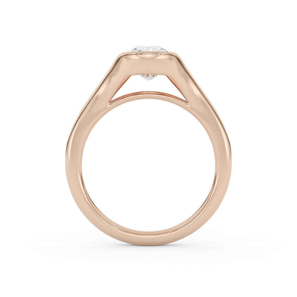 Aimee Split Shank Engagement Ring