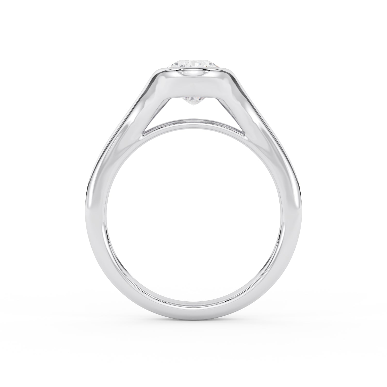 Aimee Split Shank Engagement Ring