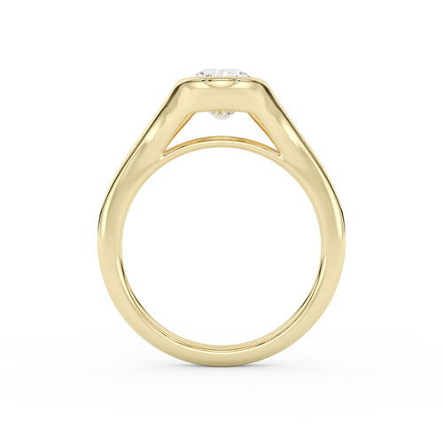 Aimee Split Shank Engagement Ring