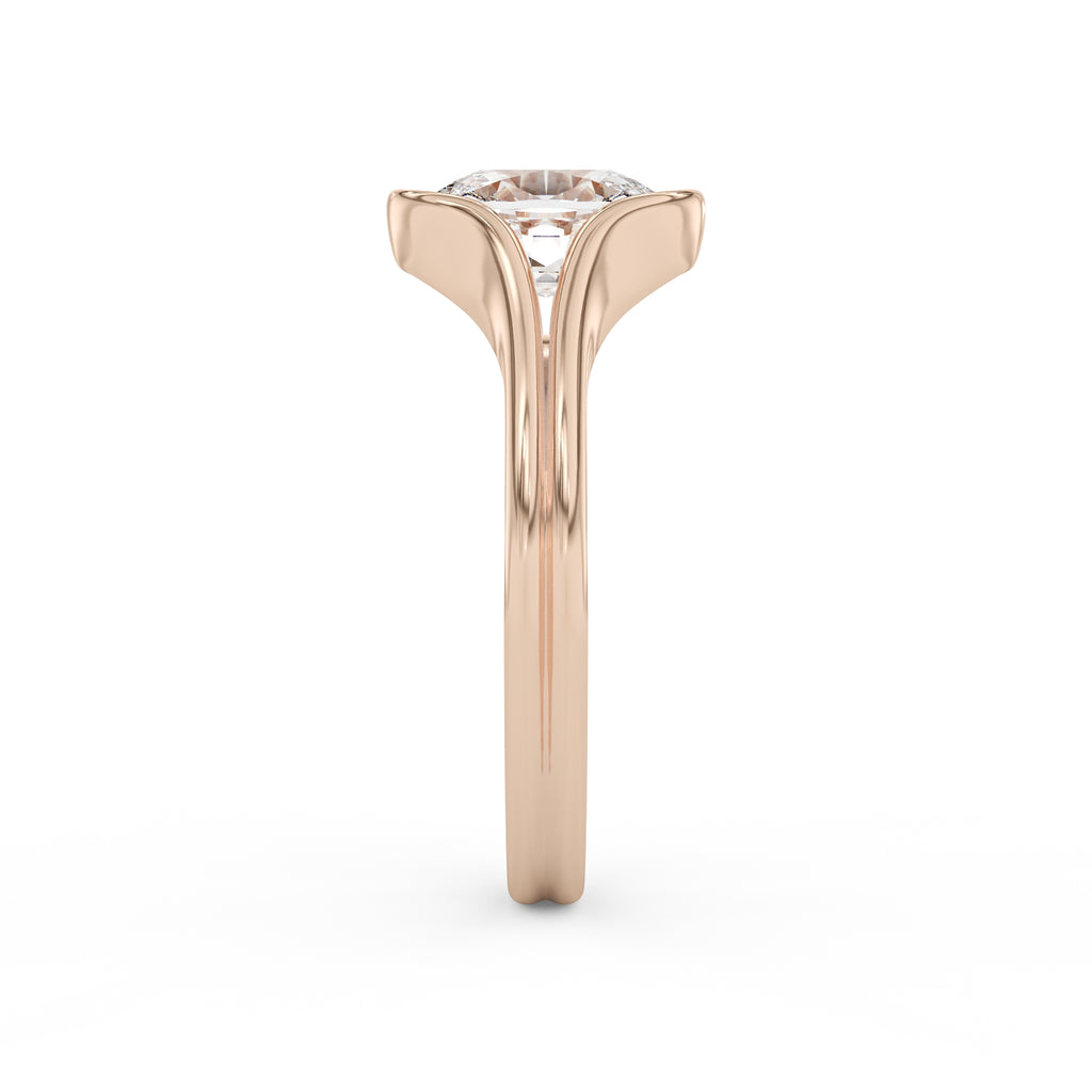 Aimee Split Shank Engagement Ring