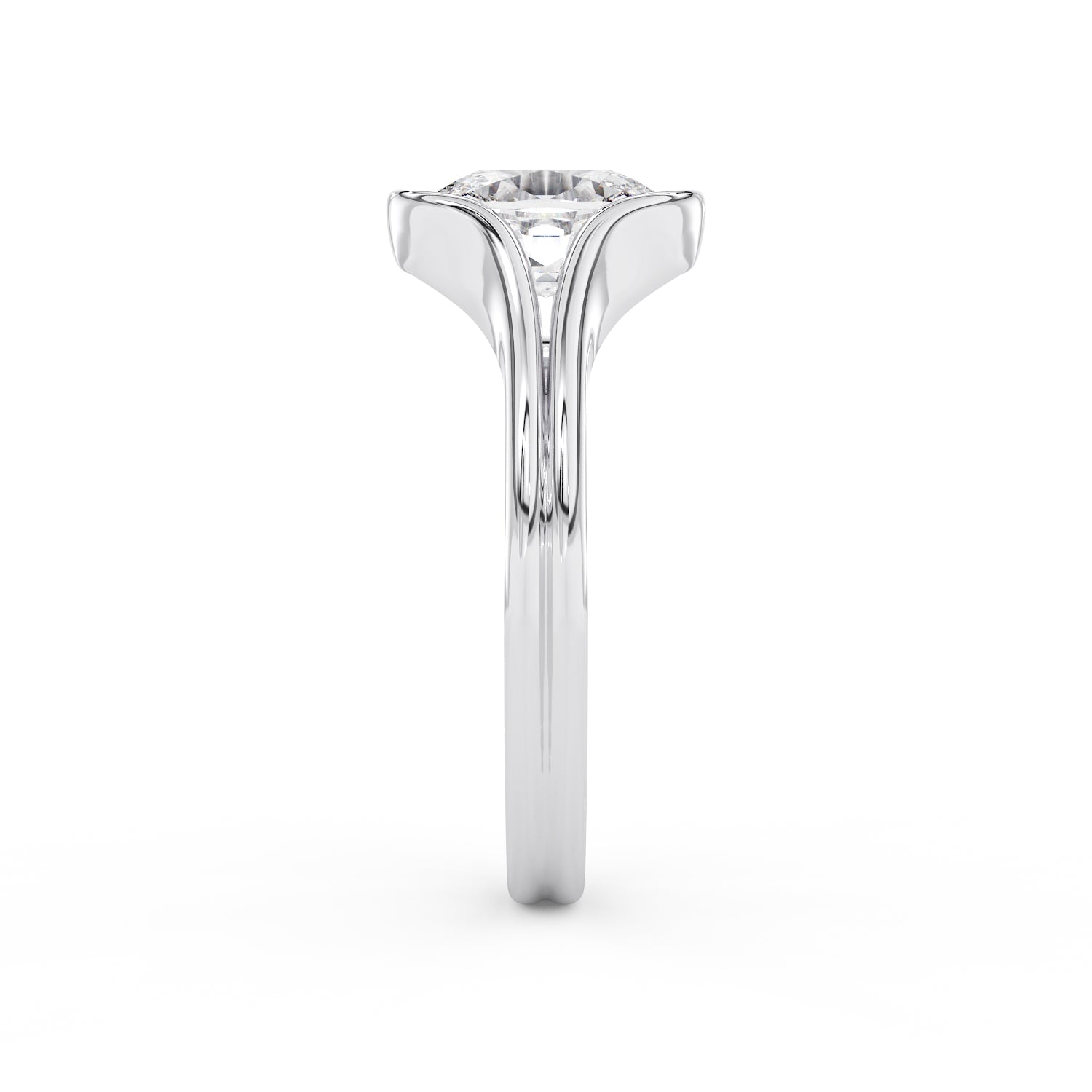 Aimee Split Shank Engagement Ring