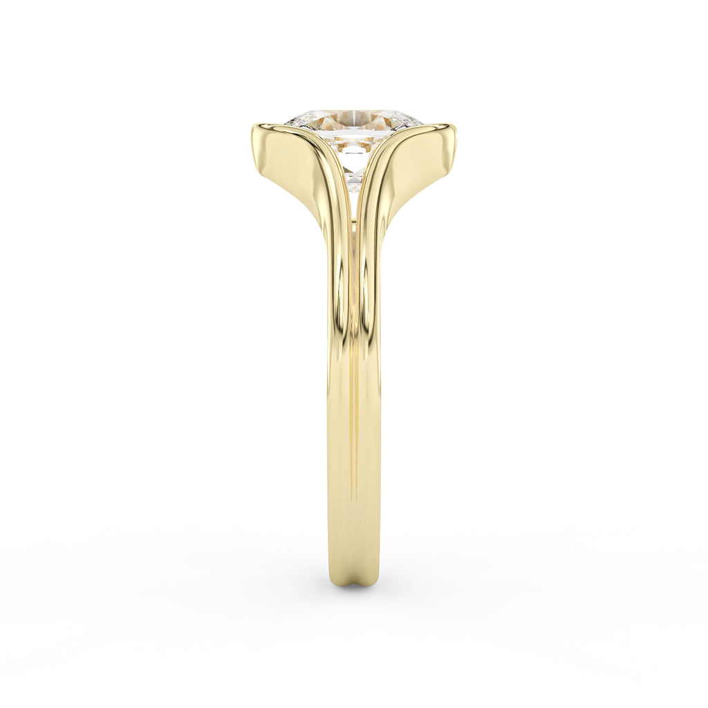 Aimee Split Shank Engagement Ring