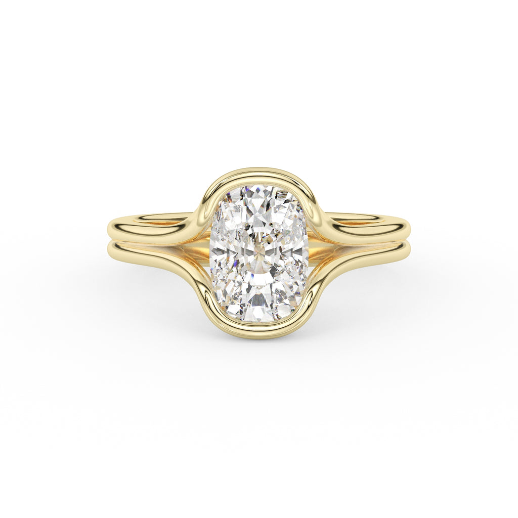 Aimee Split Shank Engagement Ring