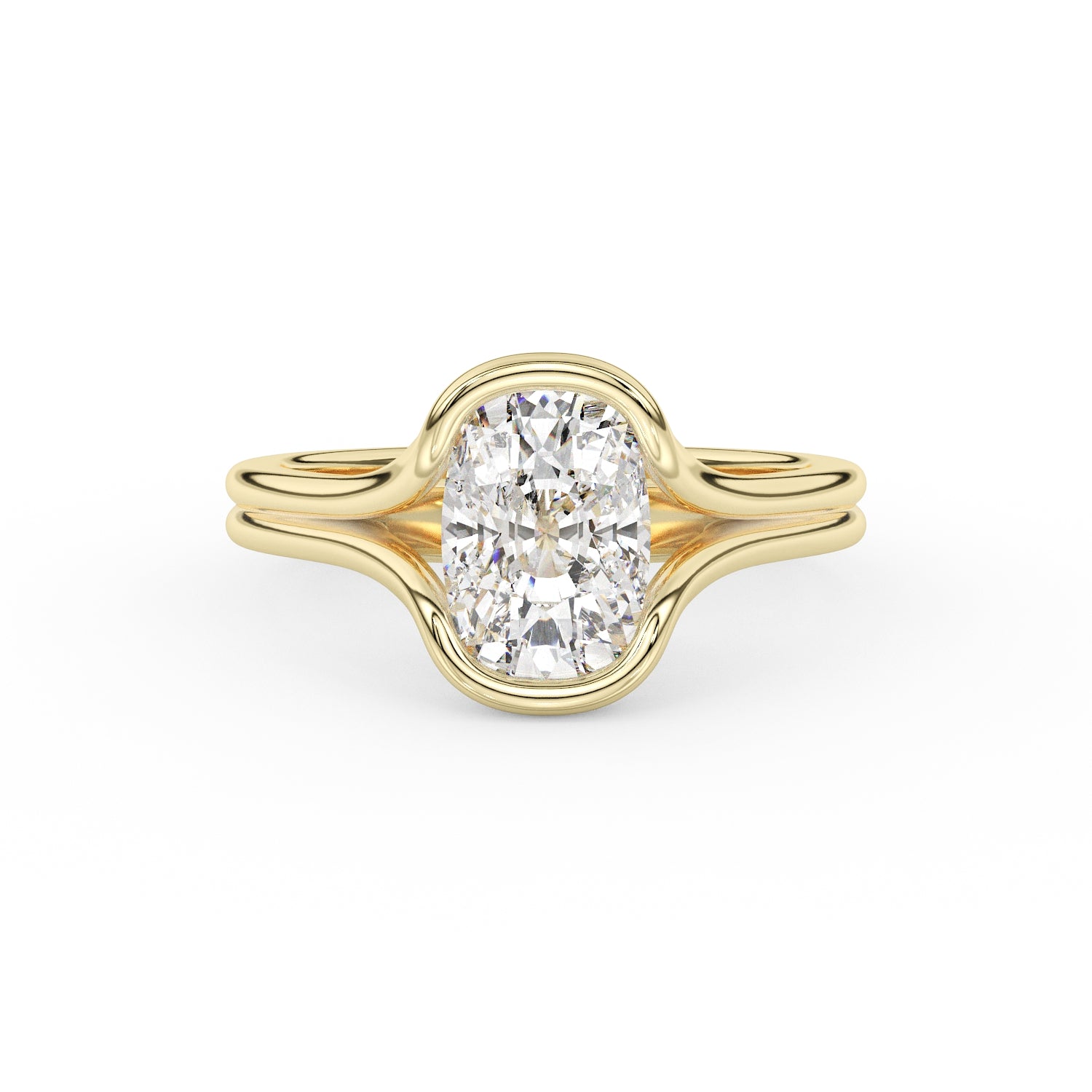 Aimee Split Shank Engagement Ring