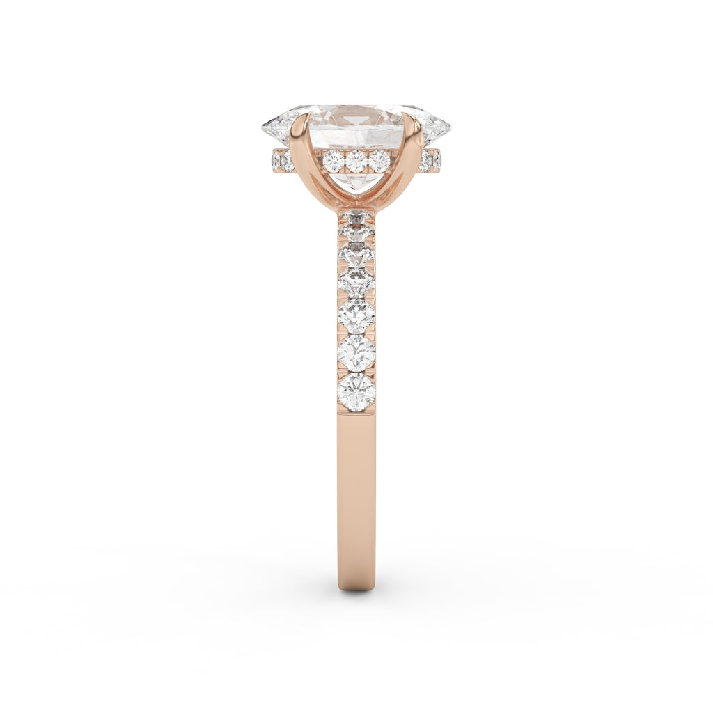 Tamara Pave Engagement Ring