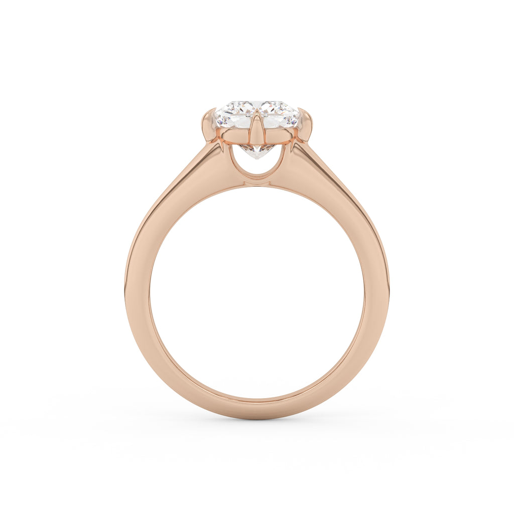 Grace Elongated Cushion Engagement Ring