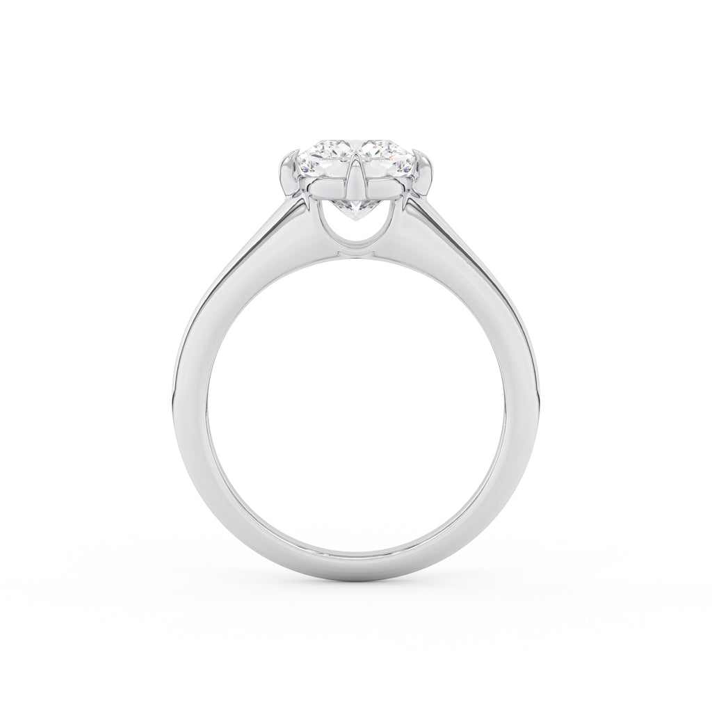 Grace Elongated Cushion Engagement Ring