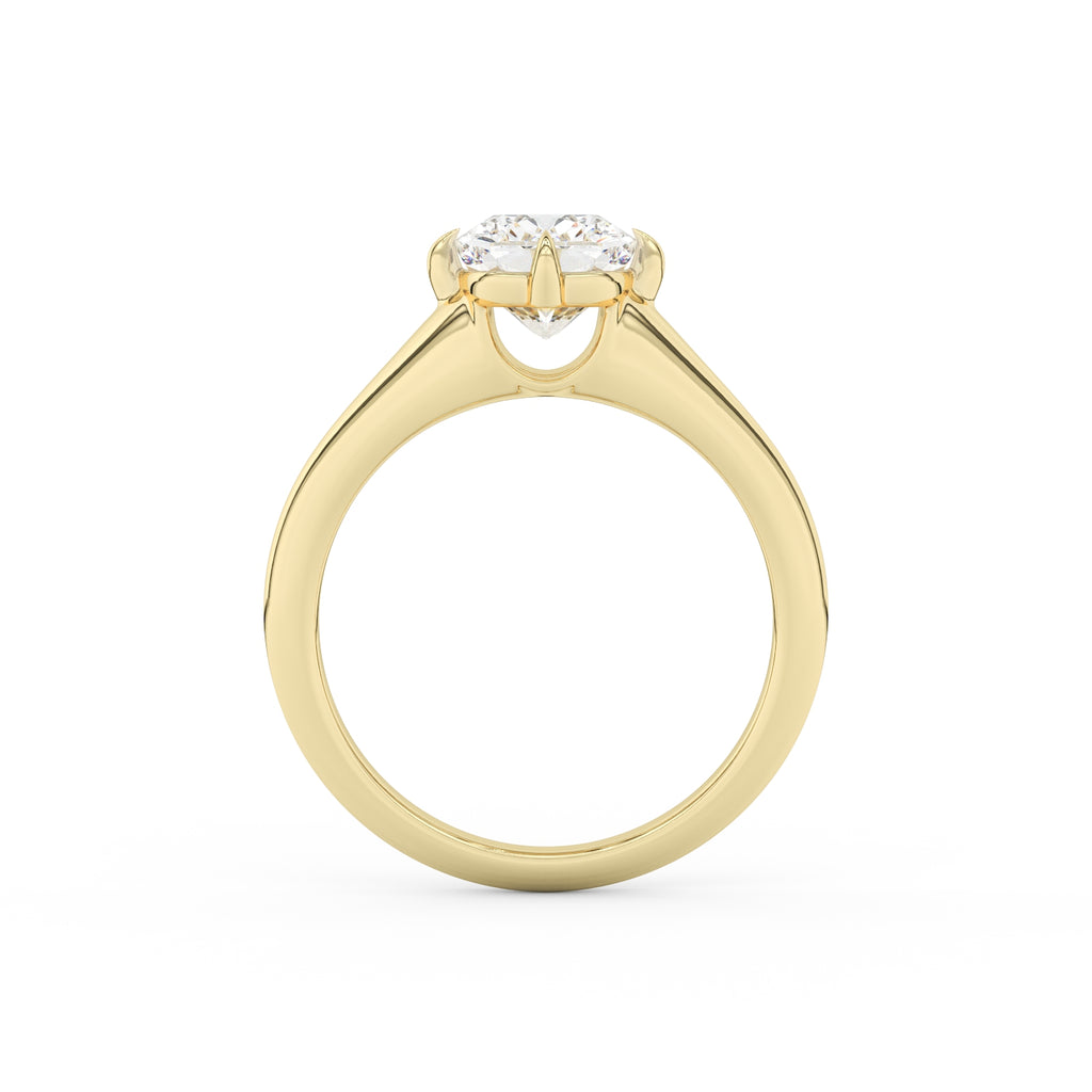 Grace Elongated Cushion Engagement Ring