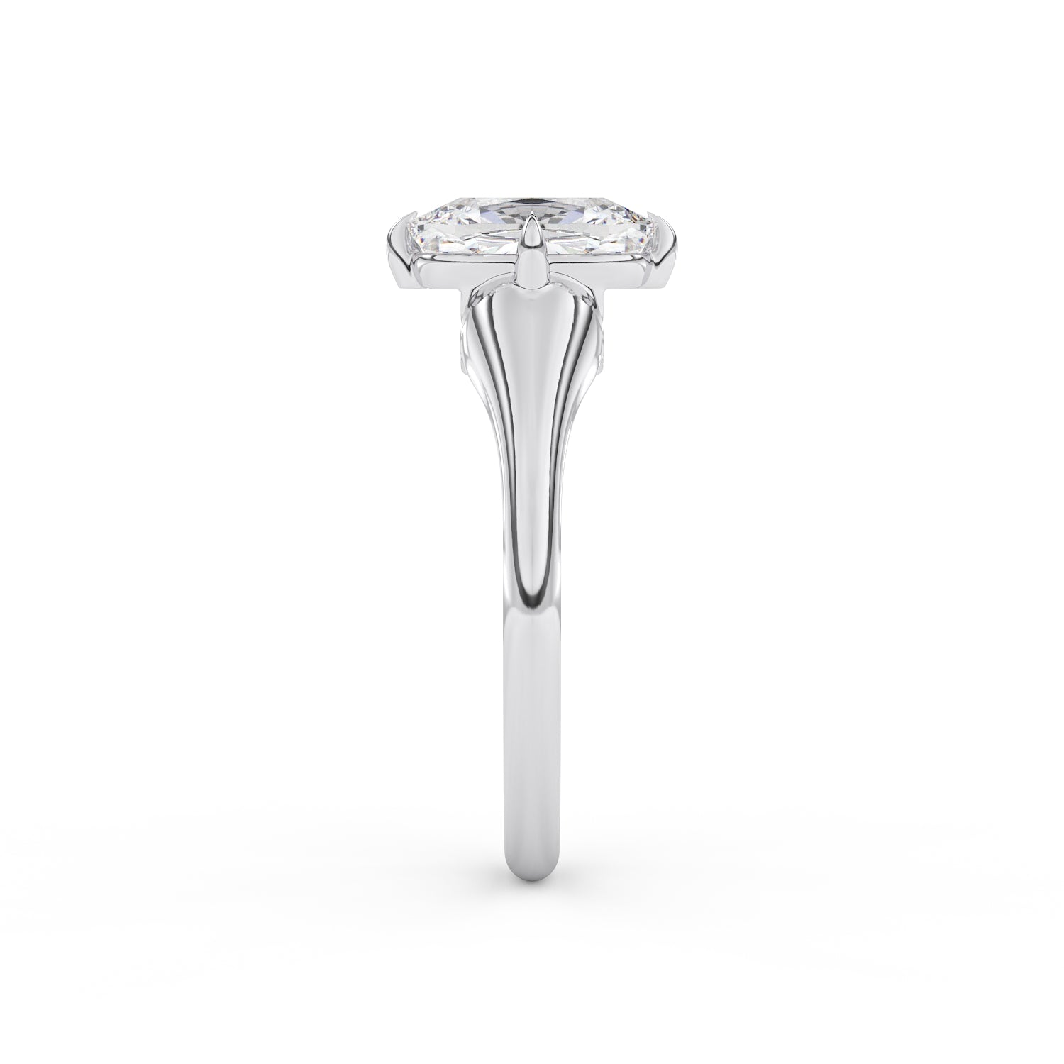Grace Elongated Cushion Engagement Ring