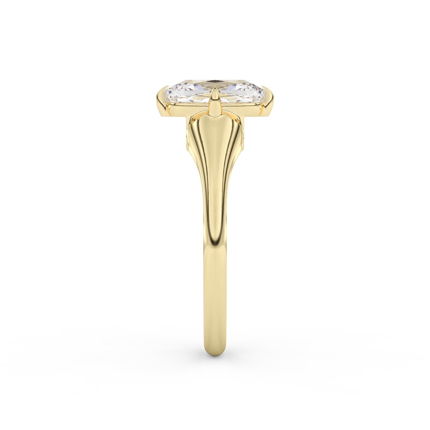 Grace Elongated Cushion Engagement Ring
