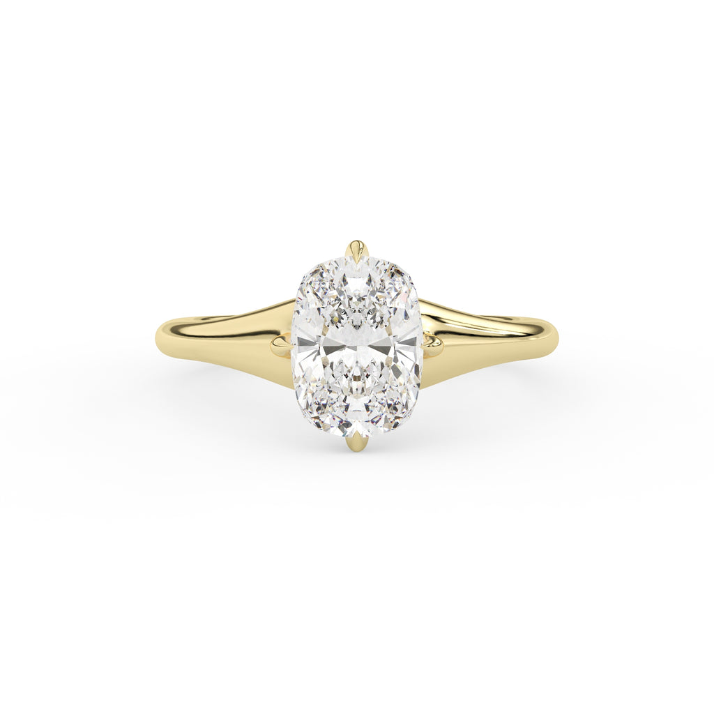 Grace Elongated Cushion Engagement Ring