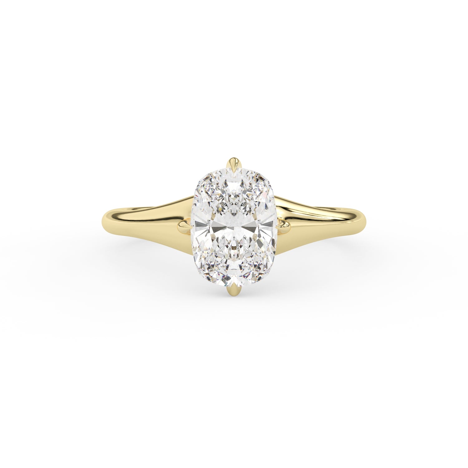 Grace Elongated Cushion Engagement Ring