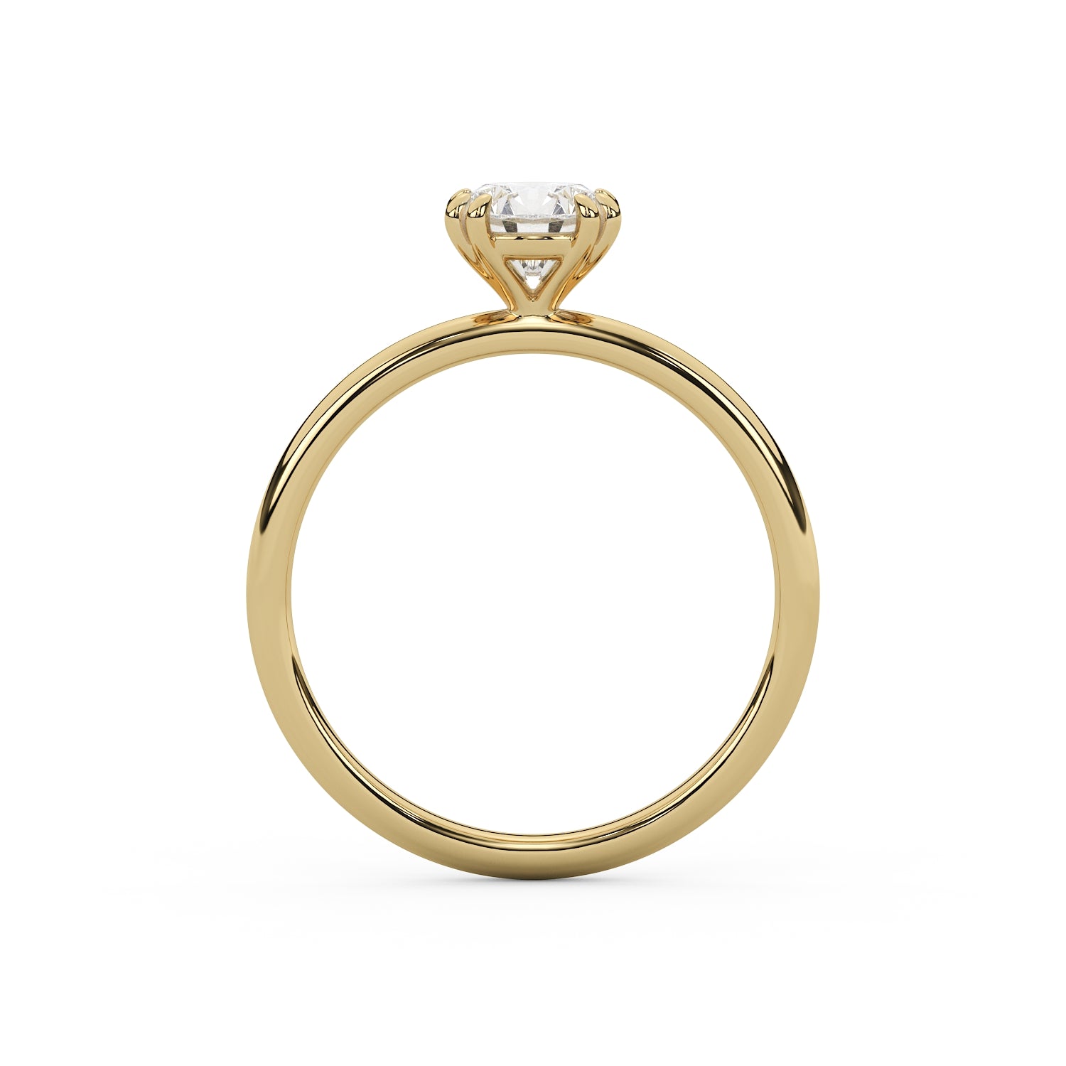 Elizabeth Signature Diamond Solitaire Engagement Ring