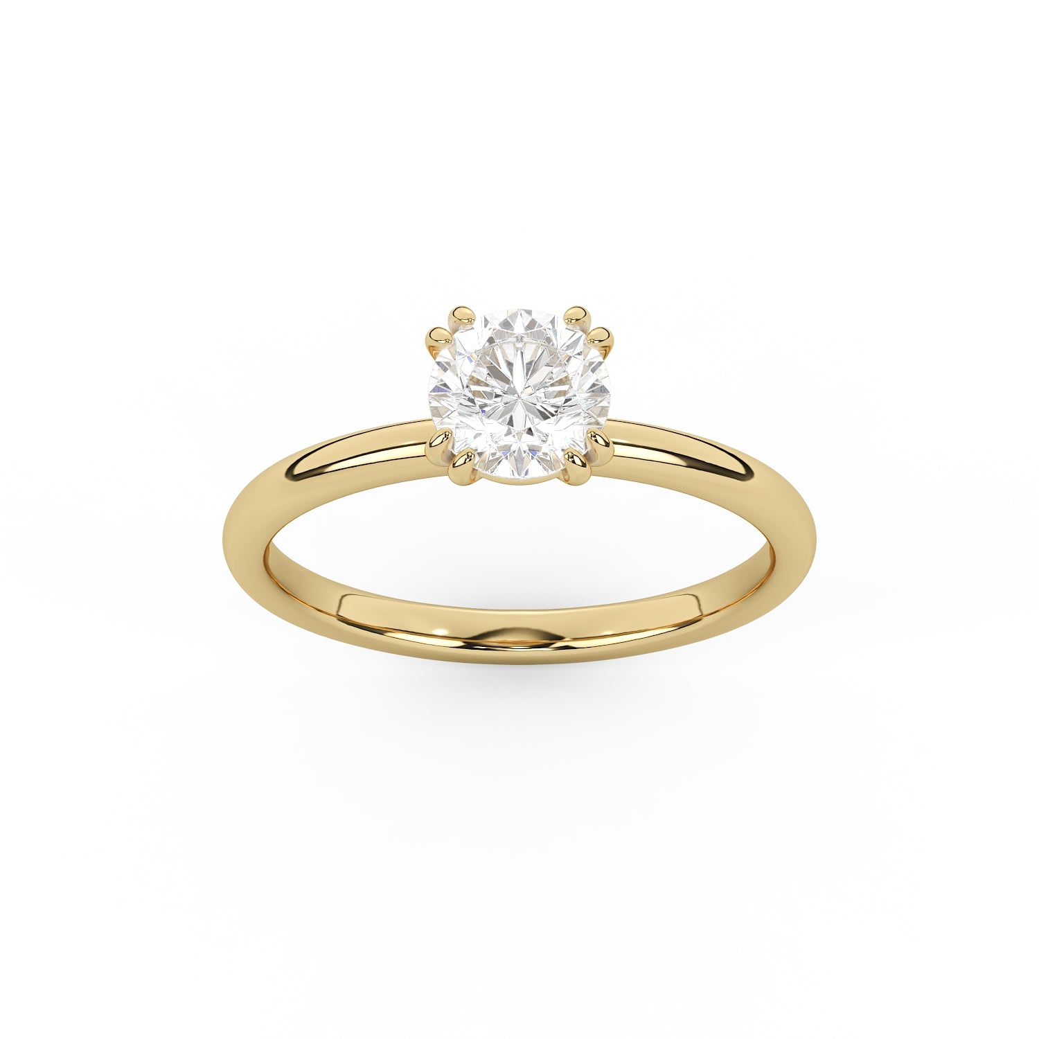 Elizabeth Signature Diamond Solitaire Engagement Ring