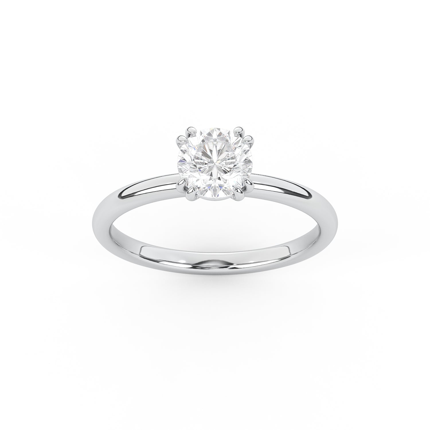 Elizabeth Signature Diamond Solitaire Engagement Ring