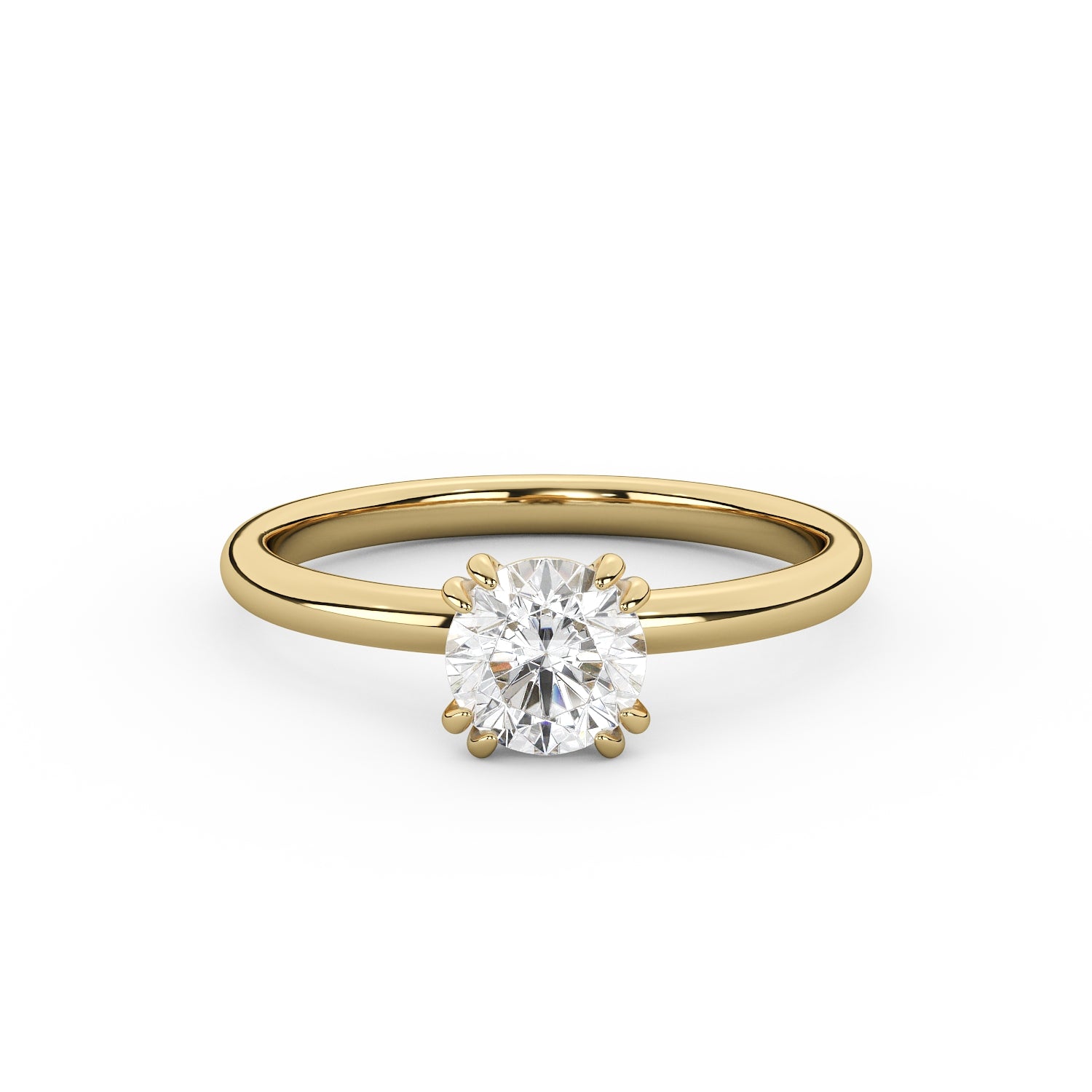 Elizabeth Signature Diamond Solitaire Engagement Ring