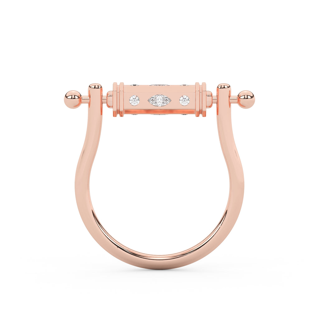 Kathleen Marquise Spinning Ring