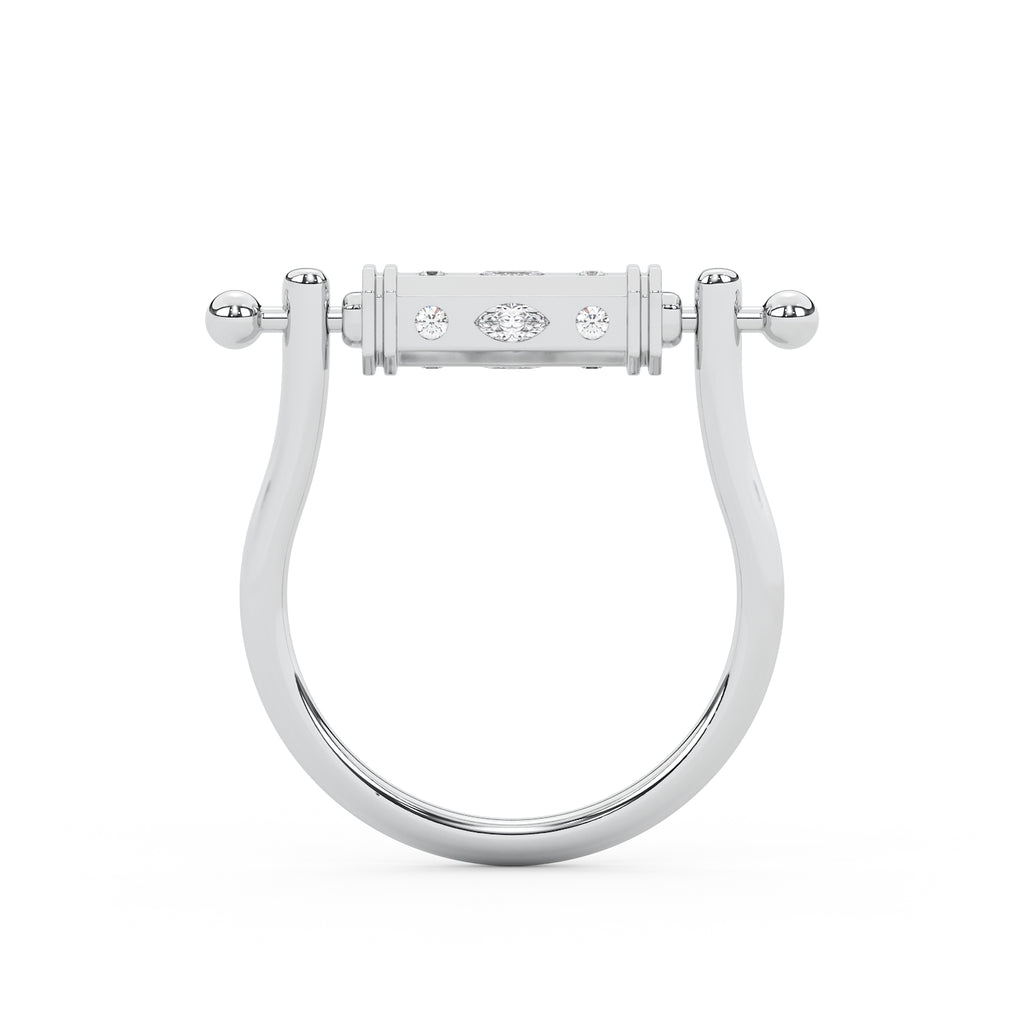Kathleen Marquise Spinning Ring