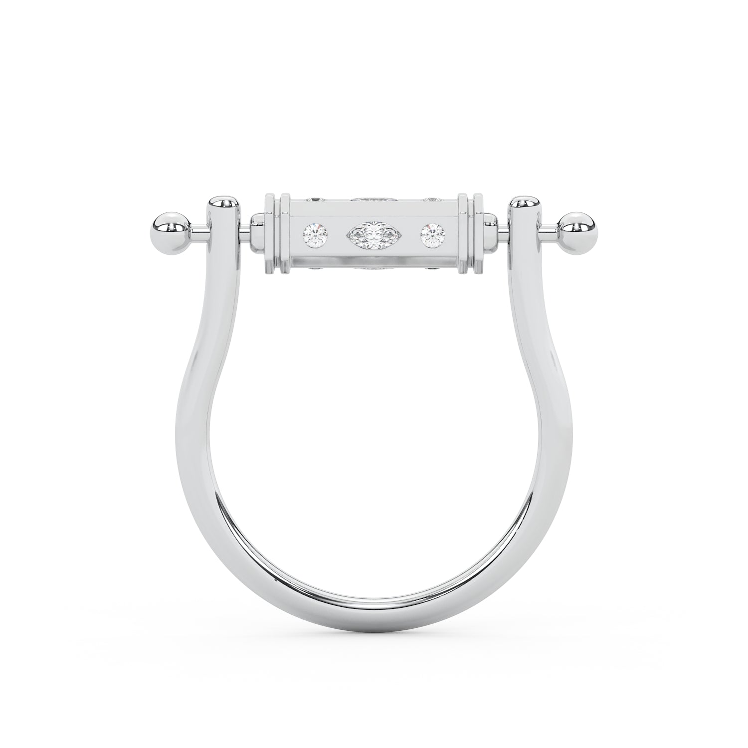Kathleen Marquise Spinning Ring