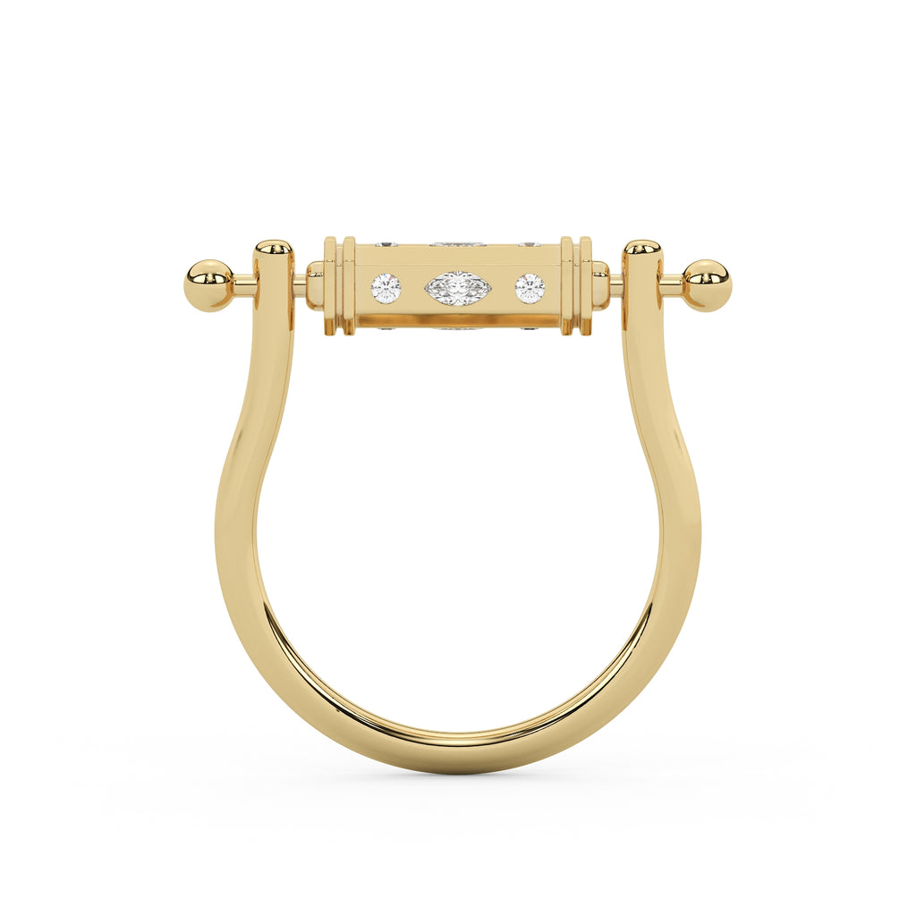 Kathleen Marquise Spinning Ring