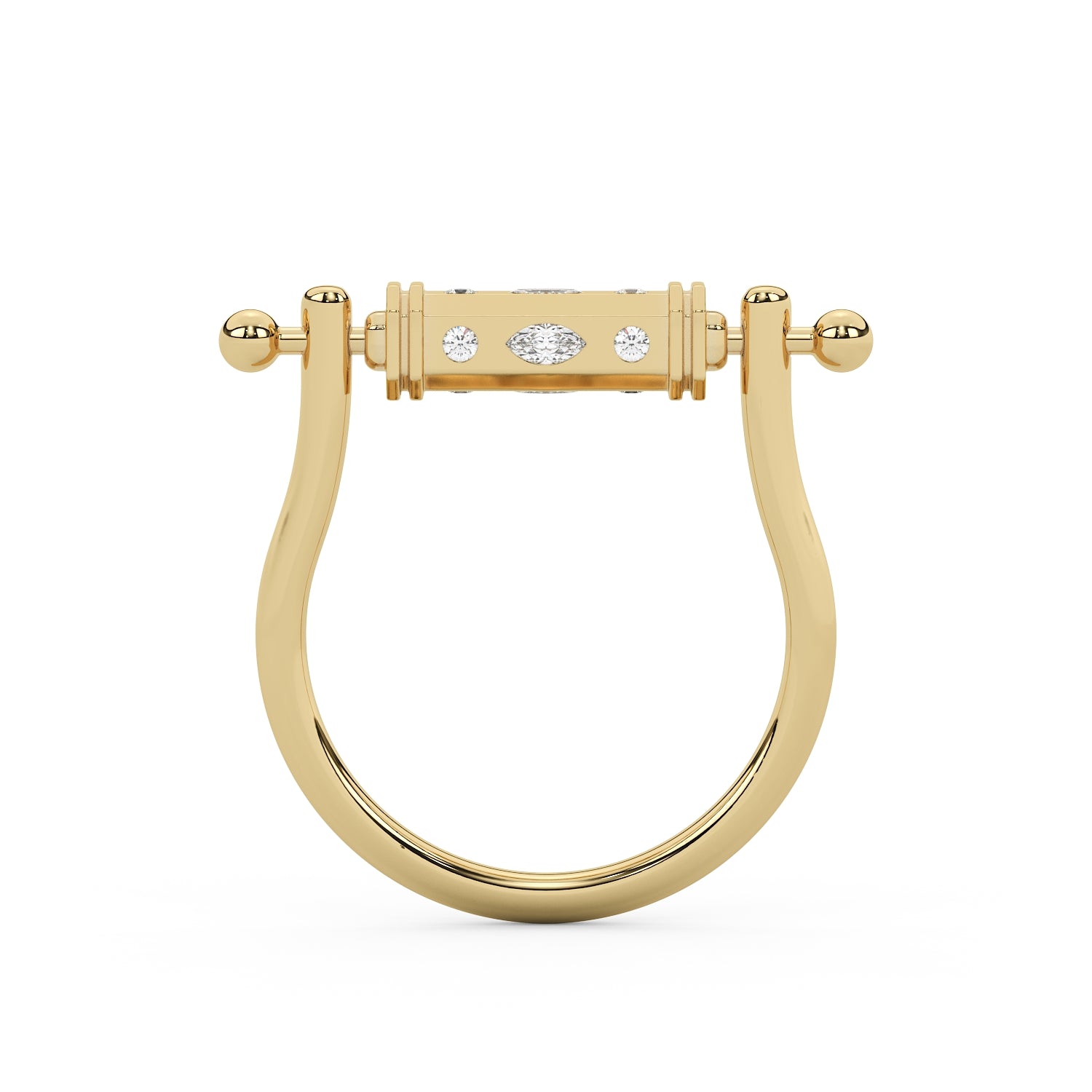 Kathleen Marquise Spinning Ring