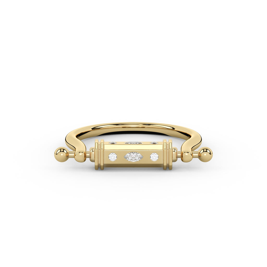 Kathleen Marquise Spinning Ring