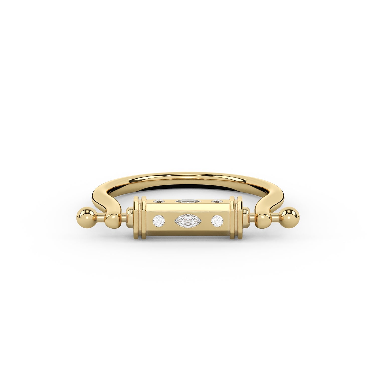 Kathleen Marquise Spinning Ring