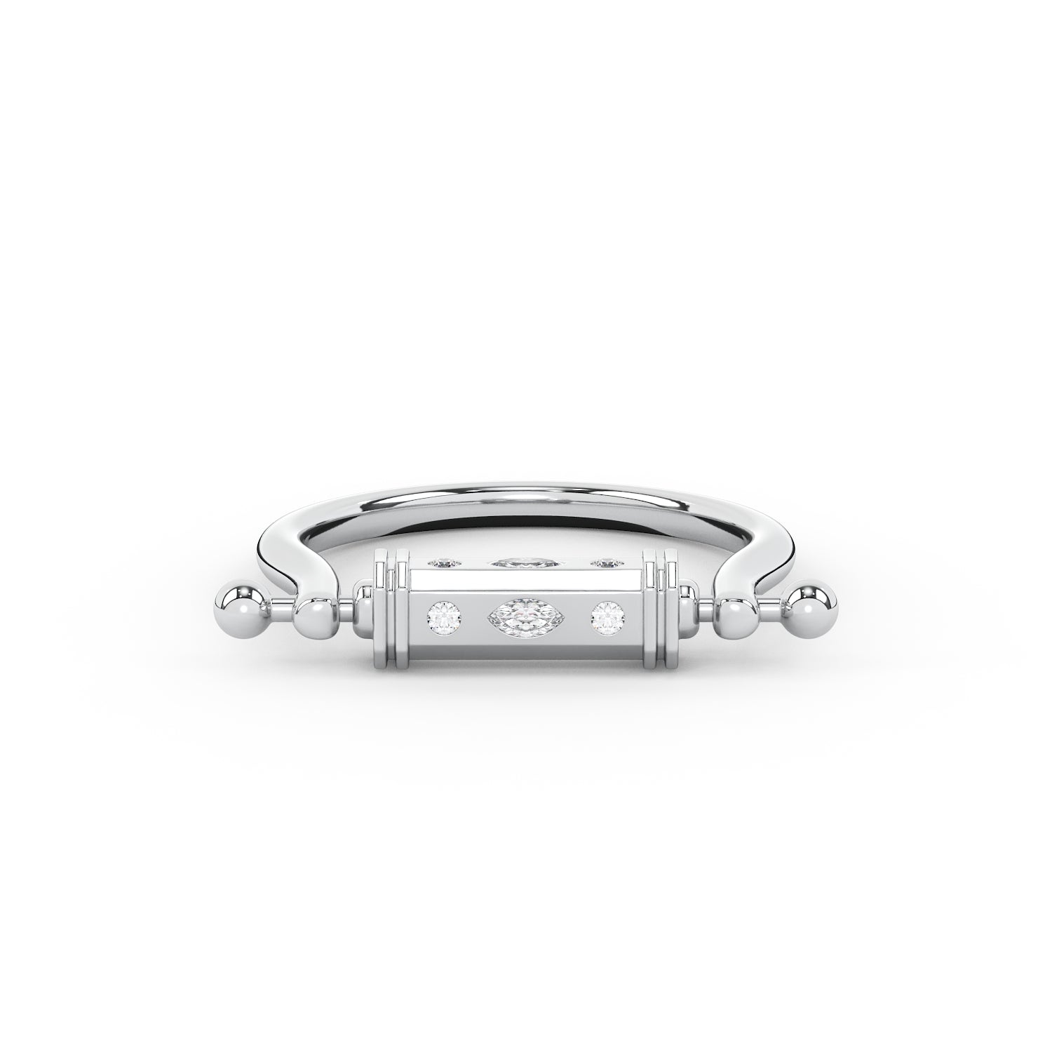 Kathleen Marquise Spinning Ring