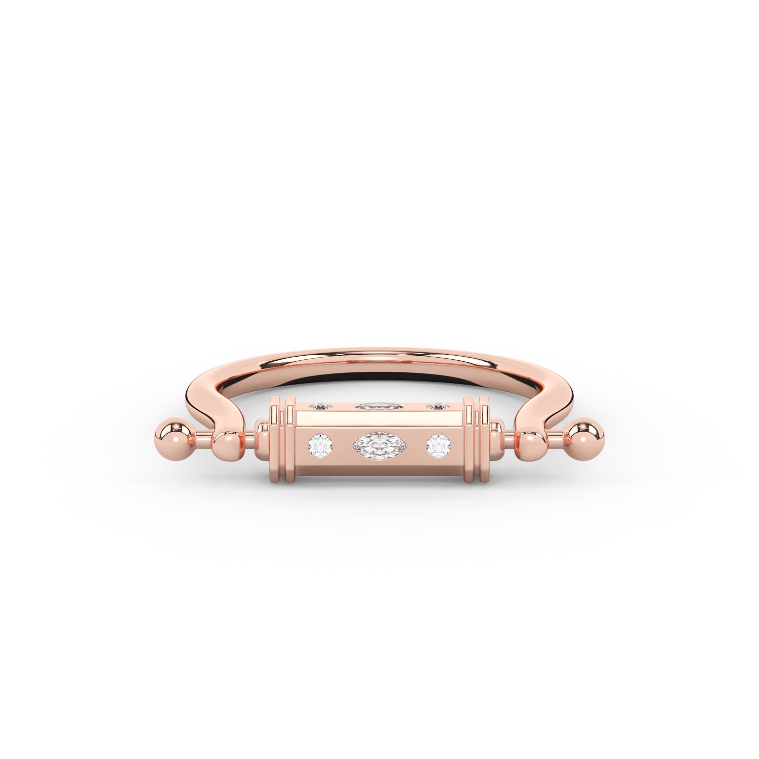 Kathleen Marquise Spinning Ring