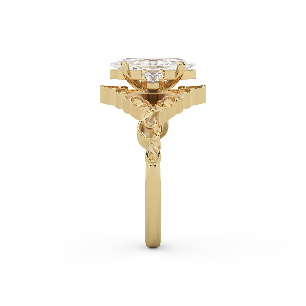 Giselle Marquise Fantasy Engagement Ring