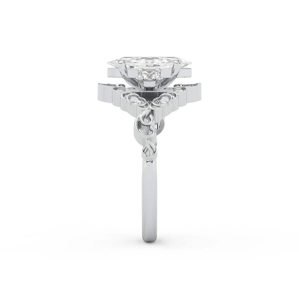 Giselle Marquise Fantasy Engagement Ring
