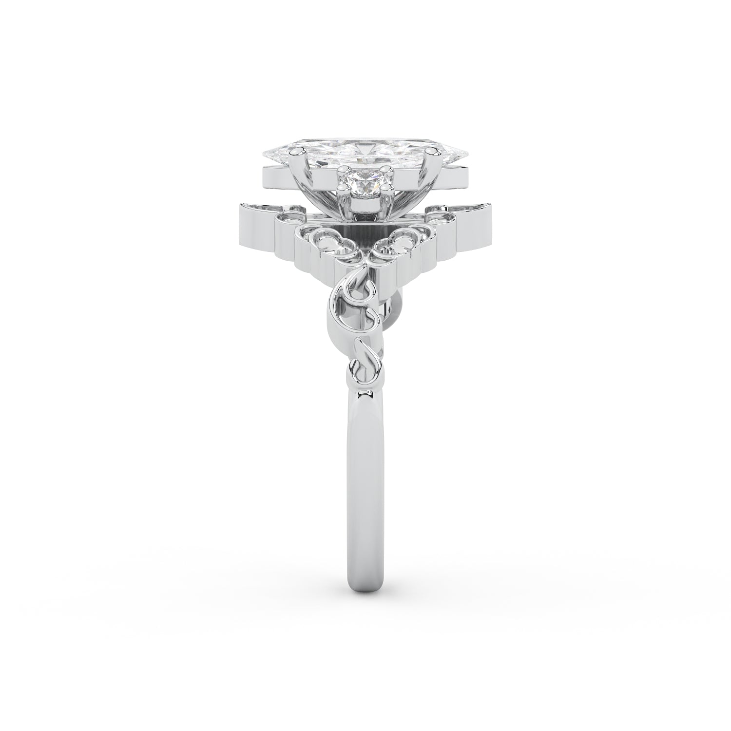 Giselle Marquise Fantasy Engagement Ring