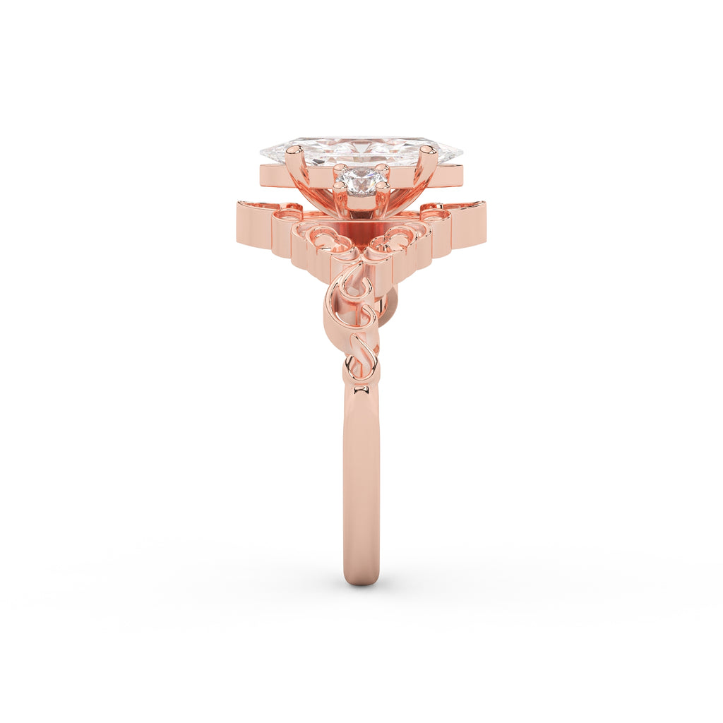 Giselle Marquise Fantasy Engagement Ring