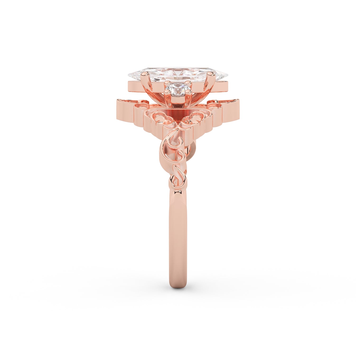 Giselle Marquise Fantasy Engagement Ring