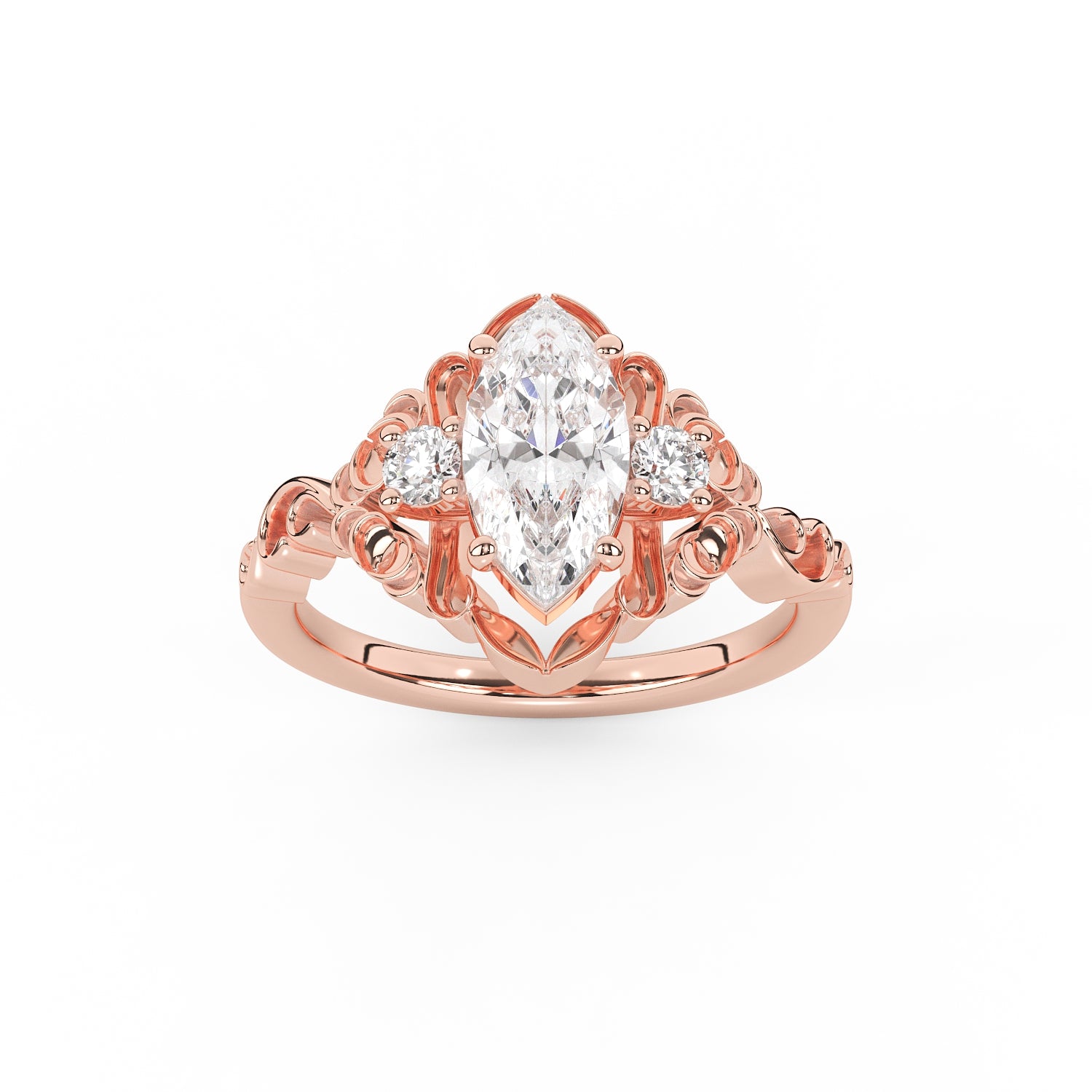 Giselle Marquise Fantasy Engagement Ring