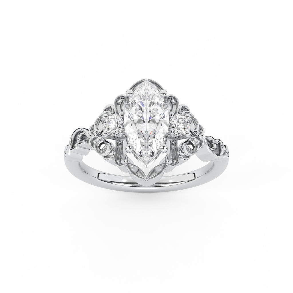 Giselle Marquise Fantasy Engagement Ring