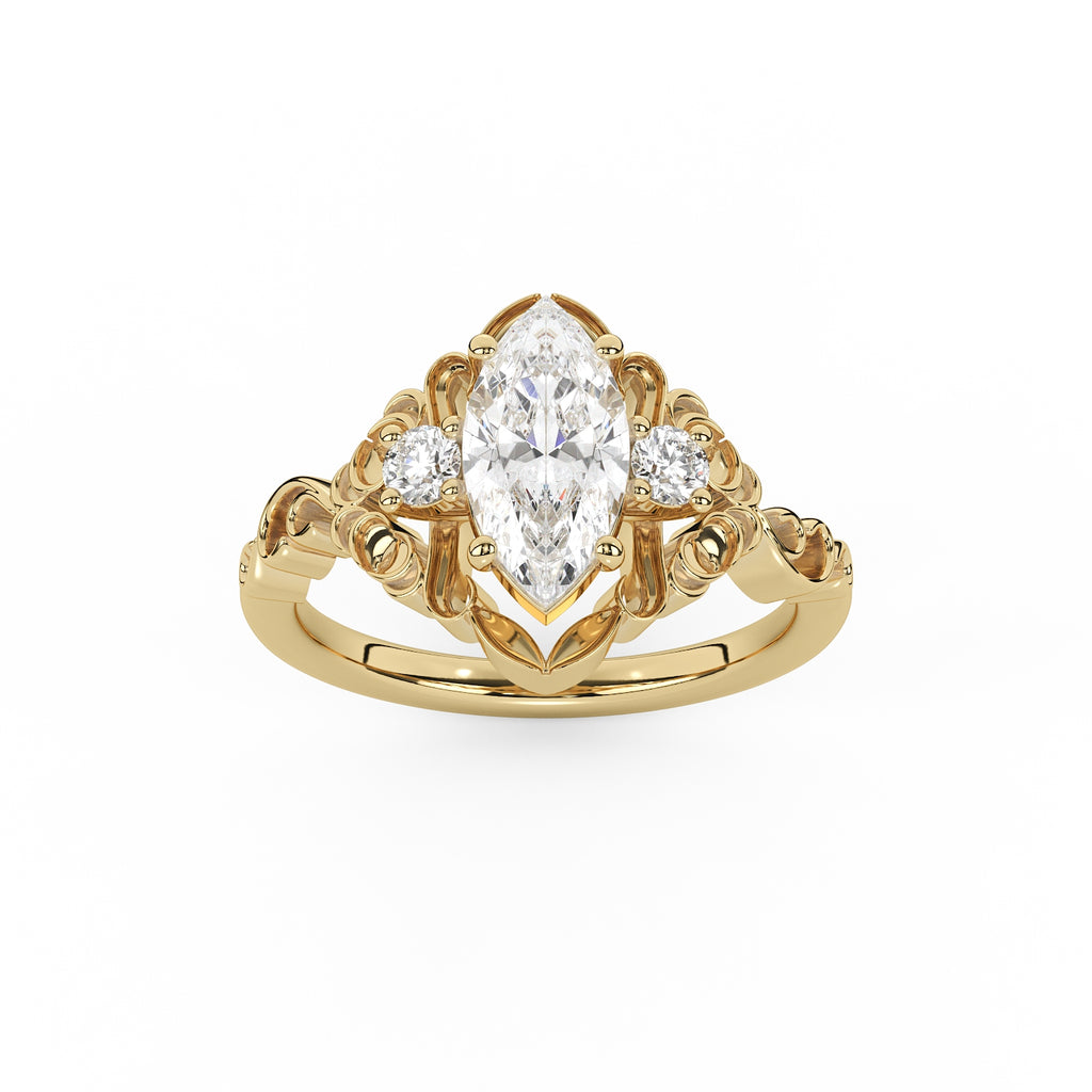 Giselle Marquise Fantasy Engagement Ring