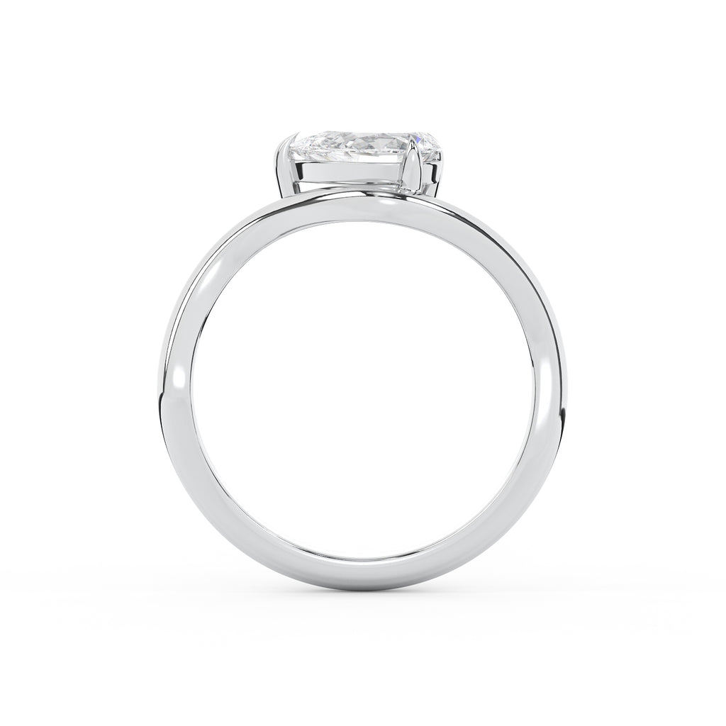 Cali Pinky Pear Ring