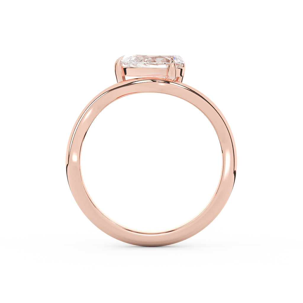 Cali Pinky Pear Ring