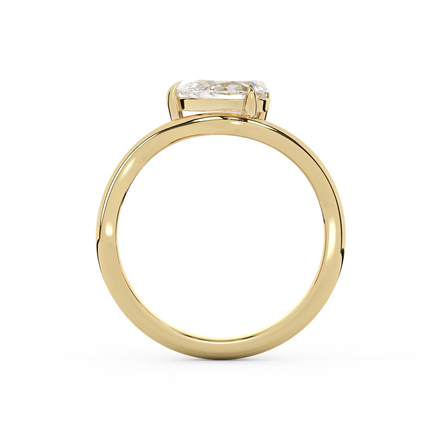 Cali Pinky Pear Ring