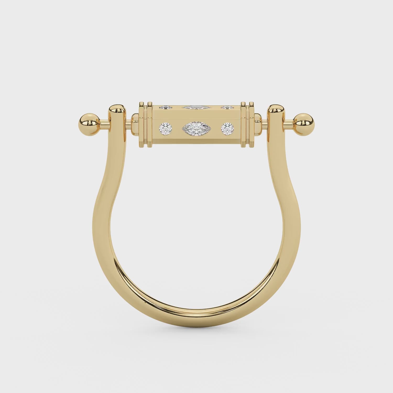 Kathleen Marquise Spinning Ring