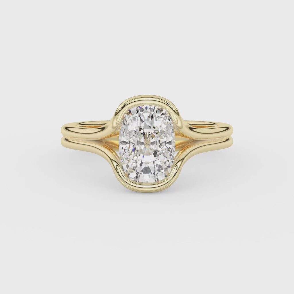 Aimee Split Shank Engagement Ring