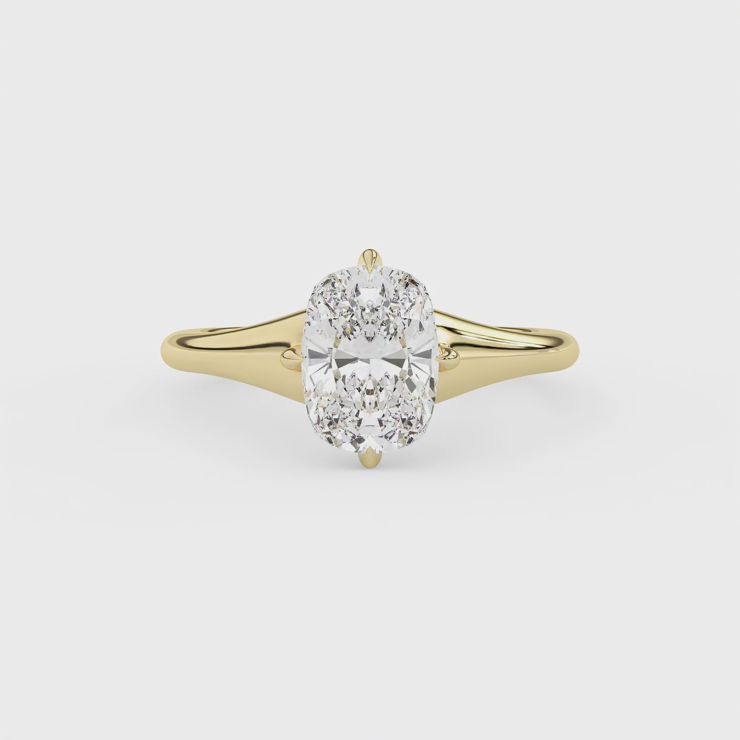 Grace Elongated Cushion Engagement Ring